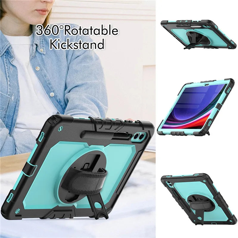 Kids Stand Tablet Case For Samsung Galaxy Tab S10 S9 S8 Ultra by Snagg A Tab Case