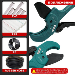 Pipe cutter scissors with aluminium handle – image 4
