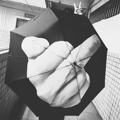 Rain Middle Finger Umbrella by Snagg An Umbrella