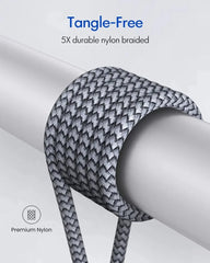 Long Type-C to Type-C Fast Charging Cable – 3m / 5m / 8m by Snagg A Charging Cable