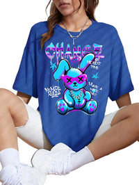 Change Print Womans Streetwear T-Shirt