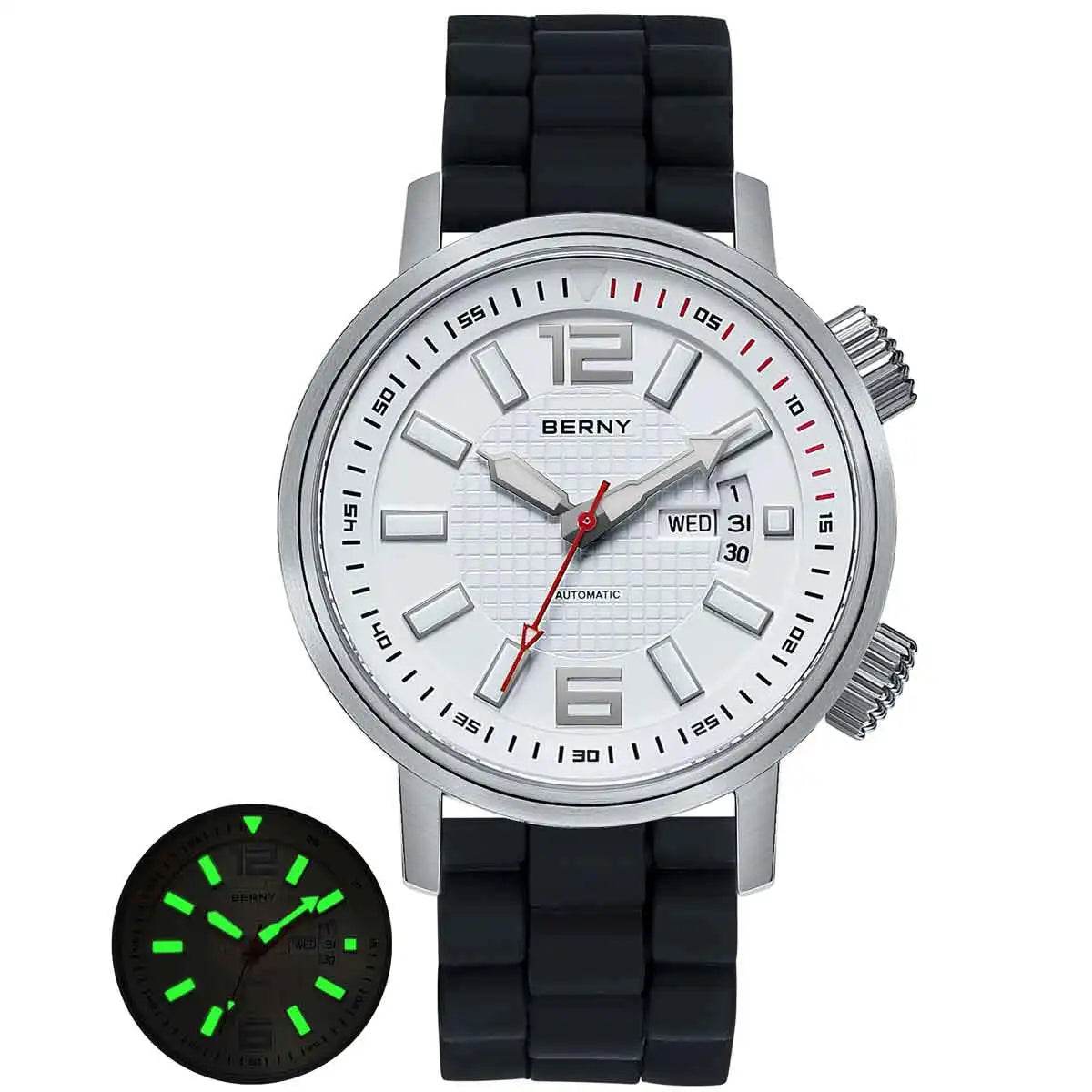 BERNY AM7081M Diver Automatic Watch - SnaggIt