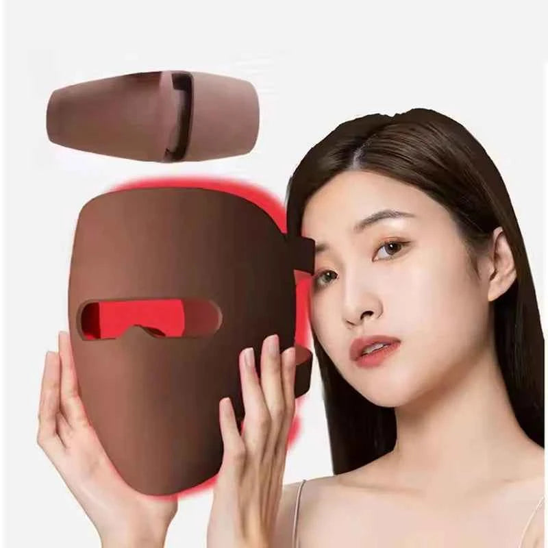 Red Light Therapy LED 4 Colors Facial Mask