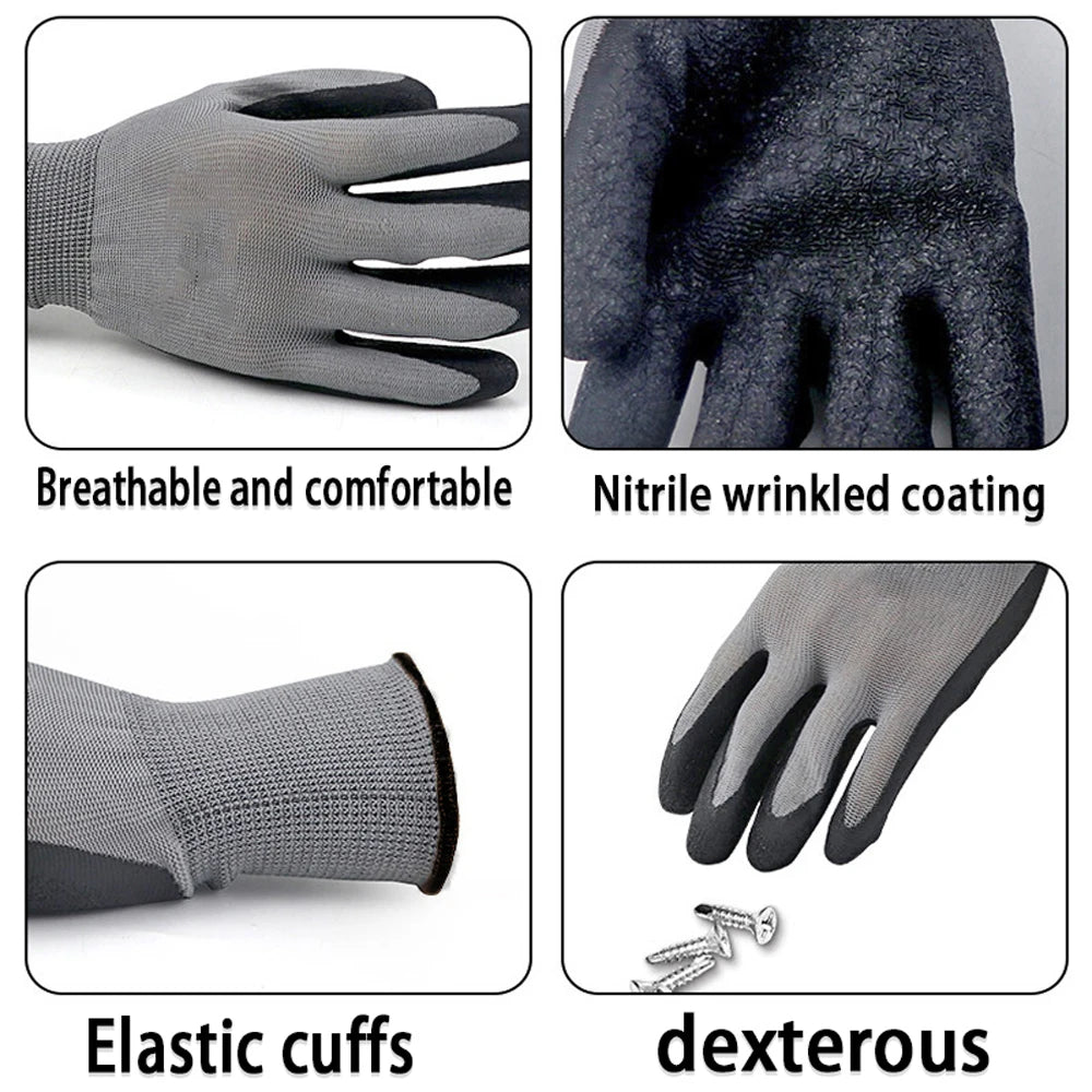 24 pairs safety work gloves by Snagg A Gloves