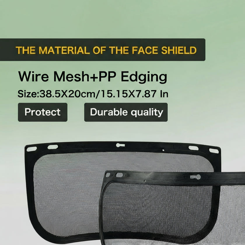 Forestry Safety Helmet With Face Shield & Ear Muffs by Snagg A Safety Helmet