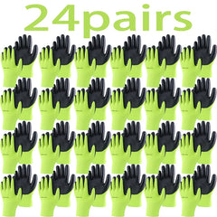 24 pairs safety work gloves by Snagg A Gloves