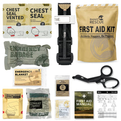 Tactical First Aid Supplies for Emergency Survival & Combat Care by Snagg An Emergency Kit
