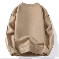 2026 Korean Style "Youth Trend" Pullover | Unisex Mock Neck Thermal Knitwear