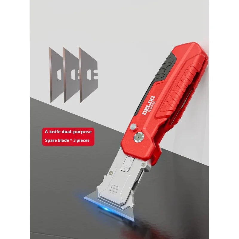 Heavy Duty Folding Utility Spatula Knife by Snagg A Knife