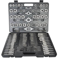 110pc Metric Tap & Die Set – High-Speed Steel Thread Cutting Kit with Taps, Dies & Wrenches - SnaggIt