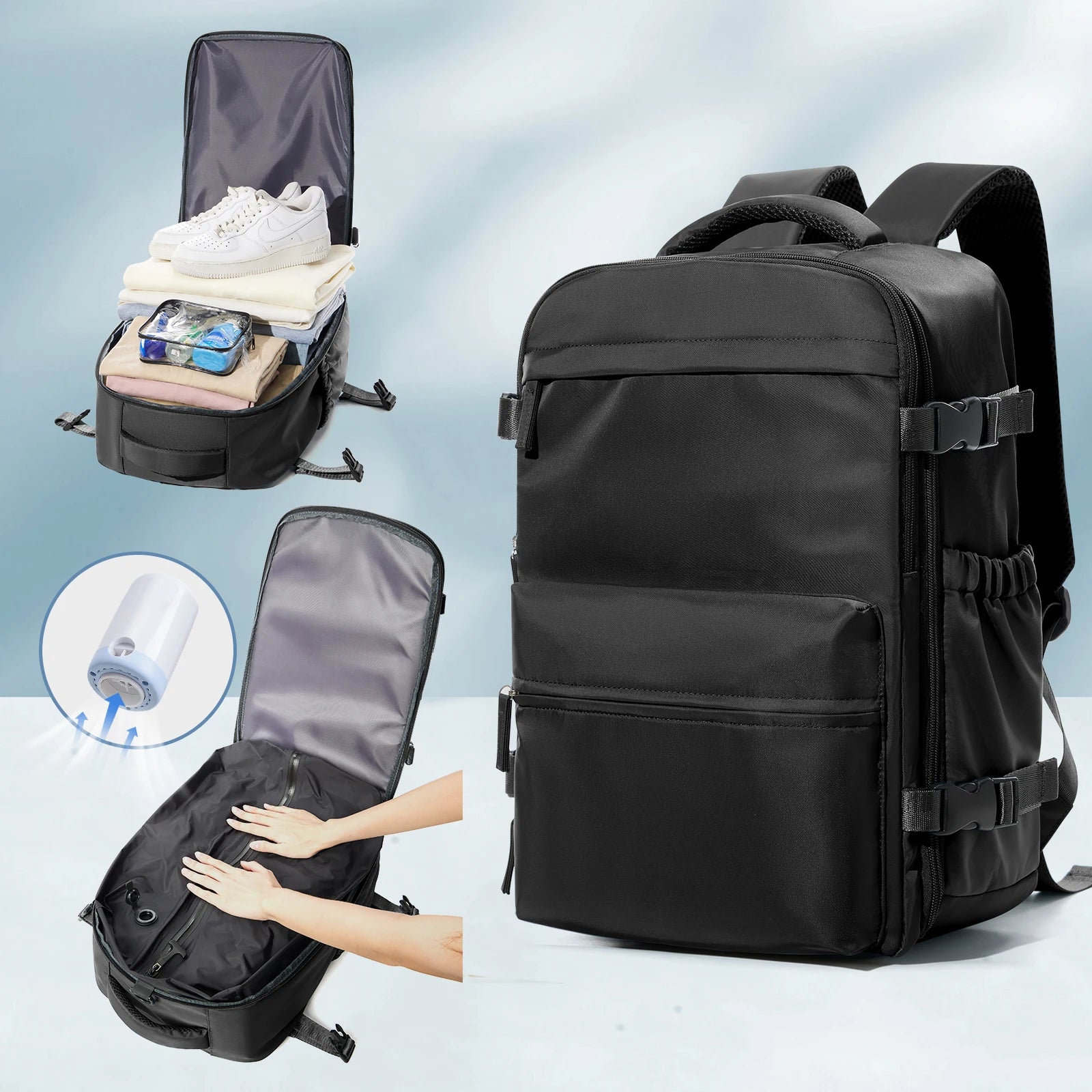 Vacuum Backpack Travel Bag by Snagg A Backpack