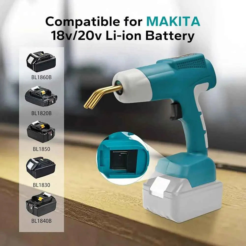 80W cordless plastic welder kit with staples and case – image 2