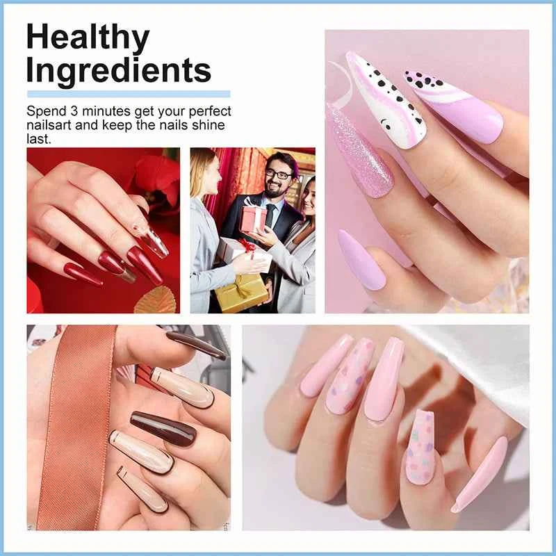 27 Color Ultimate Professional Gel & Matte Finish Kit – Complete UV/LED Salon System