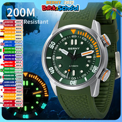 BERNY 20BAR Diver Men’s Automatic Watch