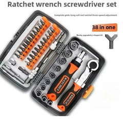 38-in-1 Multi-Purpose Ratchet Screwdriver Set