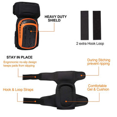 Heavy Duty Gel Knee Pads by Snagg A Knee Pads