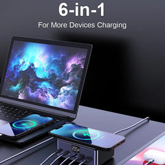 Digital Display USB C Fast Charging Station with PD 100W by Snagg A Charging Station