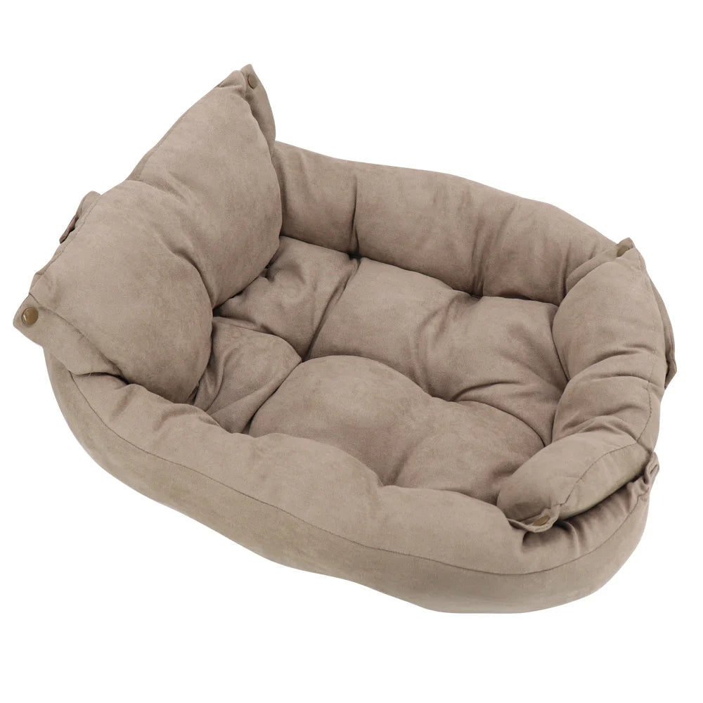 Warm 3 in 1 Dog Sofa Bed by Snagg A Pet Bed