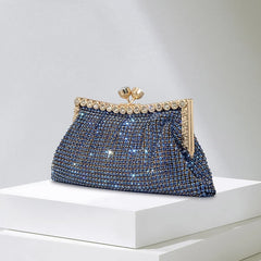 Rhinestone Diamond Evening Clutch by Snagg It Purses