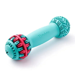 Dumbbell Treat Dispenser Play Toy by Snagg A Chew Toy