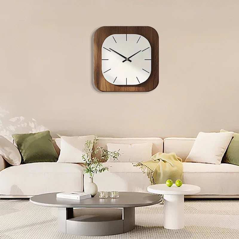 Modern Square Acrylic Wall Clock by Snagg A Clock