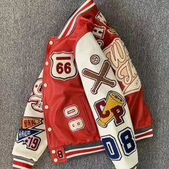 Streetwear Bomber Varsity Jacket by Snagg A Jacket