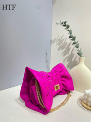 Butterfly Rhinestones Evening Clutch