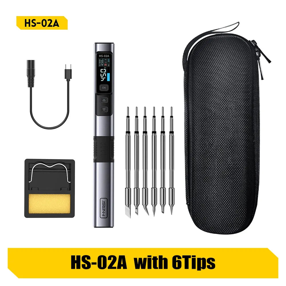 HS-02 Smart Soldering Iron by Snagg A Soldering Station