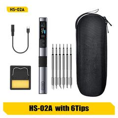 HS-02 Smart Soldering Iron by Snagg A Soldering Station