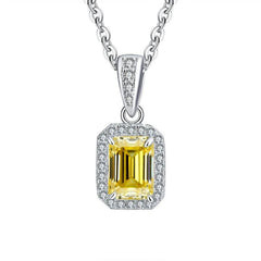 5×7MM Moissanite Pendant Necklace - SnaggIt
