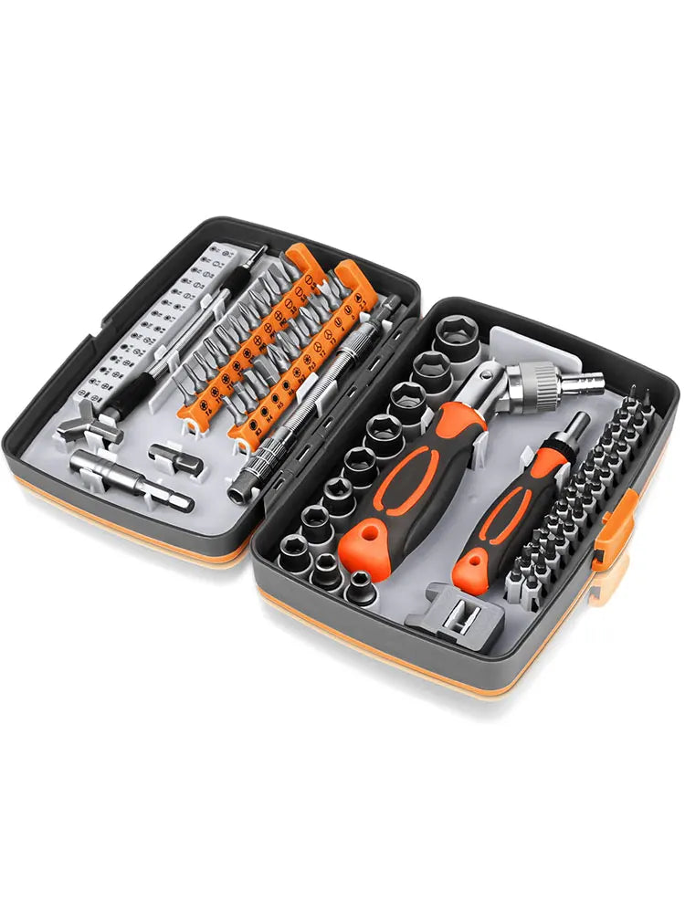 68-in-1 Magnetic Ratchet Screwdriver Set