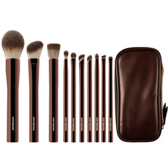 10 Piece Luxury Vegan Makeup Brush Set