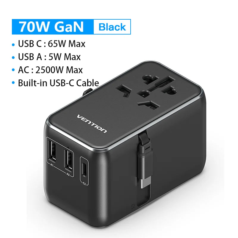 120W Universal Travel Adapter by Snagg A Travel Adapter
