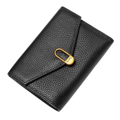 Soft Genuine Short Wallet for Women