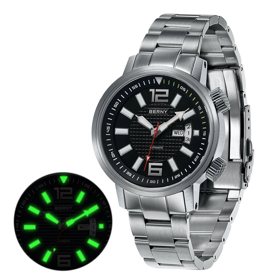 BERNY AM7081M Diver Automatic Watch