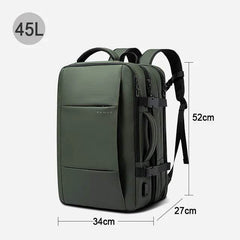 17.3" Expandable Waterproof Laptop Backpack by Snagg A Backpack