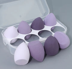 Professional Beauty Egg Series – 4/8 Pieces High Elasticity Cosmetic Puff Set