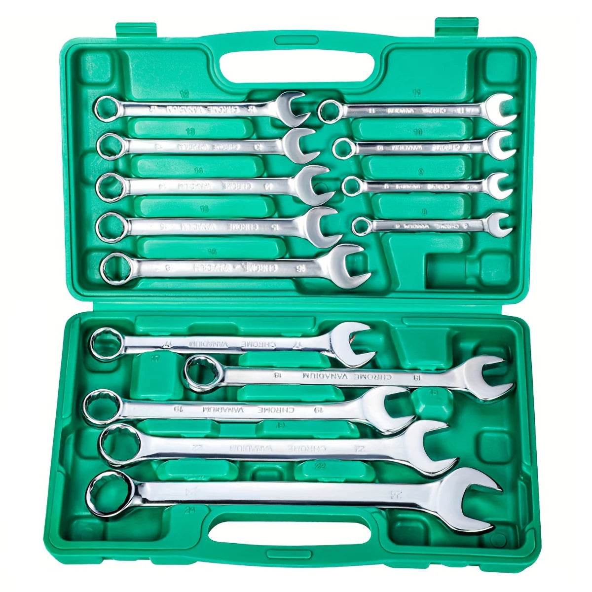 14-Piece Dual-Purpose Combination Wrench Set - SnaggIt
