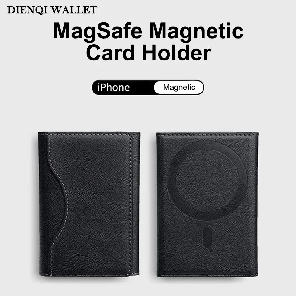 MagSafe Compatible Trifold PU Leather Wallet by Snagg A MagSafe Wallet