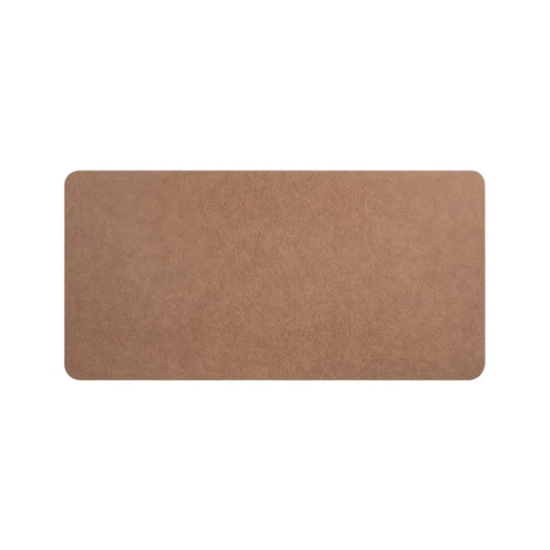 Retro Cowhide Leather Desk Mat for Desktop & Office Use by Snagg A Mouse Pad