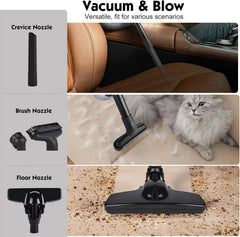 Cordless Handheld Vacuum | 100AW High Velocity Multi Surface Cleaner Compatible With Milwaukee 18V Battery