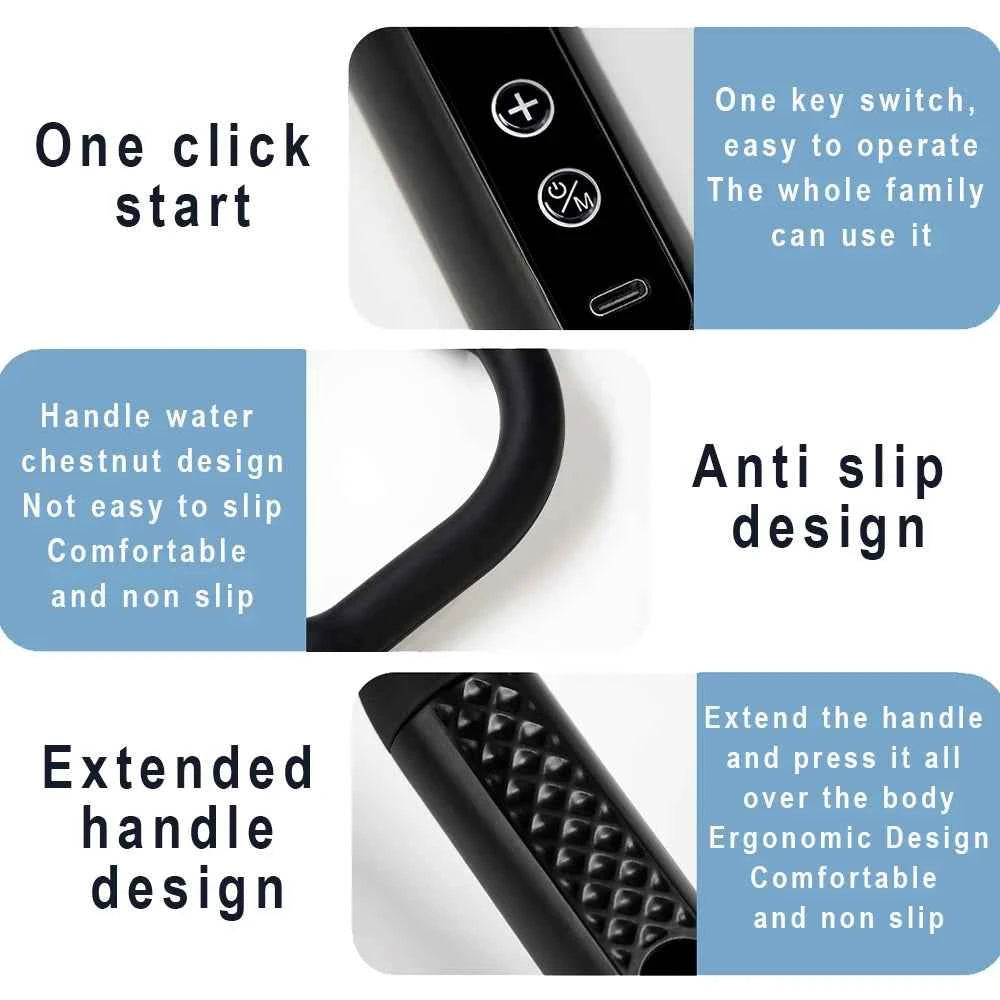 2025 Smart Electric Fascia Massage Gun – Deep Tissue Muscle Hammer