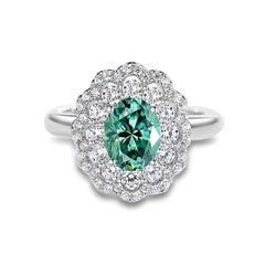 2ct Moissanite Ring & Necklace Set - SnaggIt