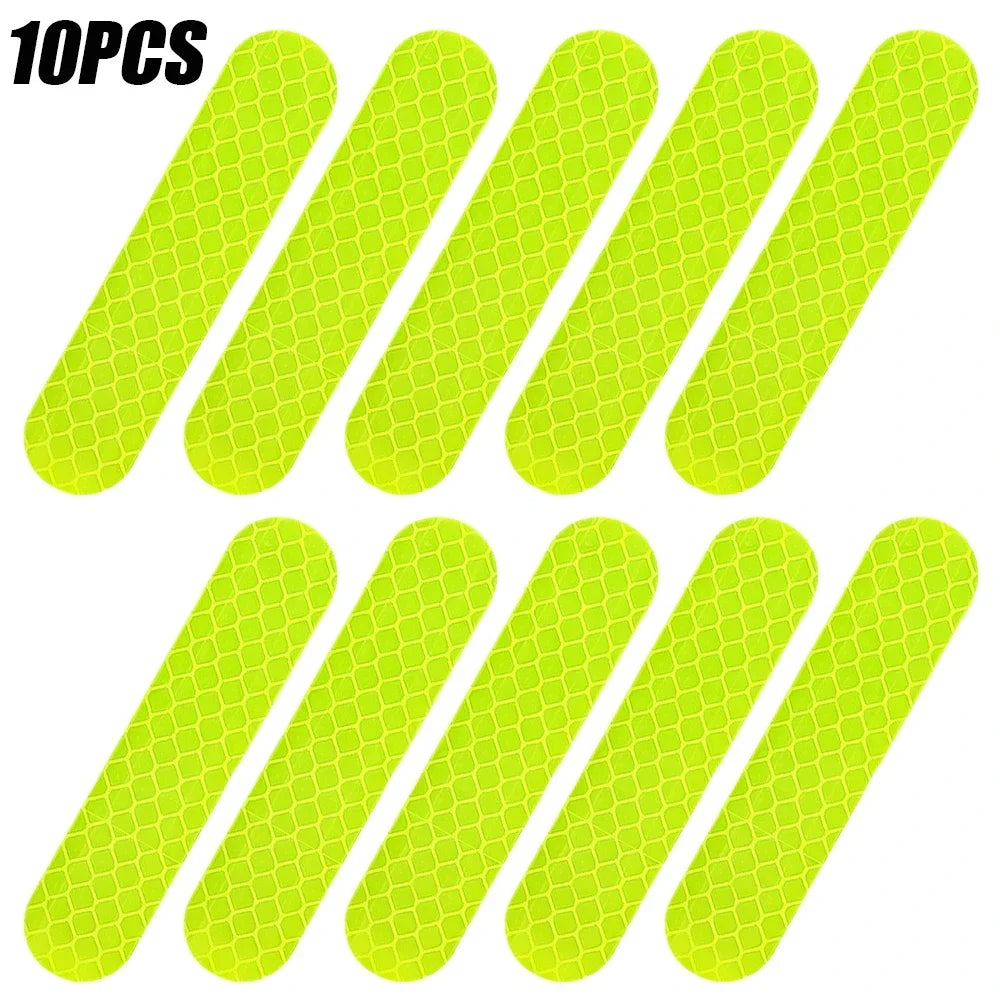 10-80PCS Helmet Safety Warning Reflective Stickers Strip by Snagg A Reflective Stickers