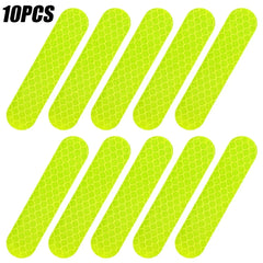10-80PCS Helmet Safety Warning Reflective Stickers Strip by Snagg A Reflective Stickers