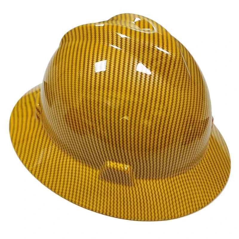 Wide brim construction safety helmet – image 5