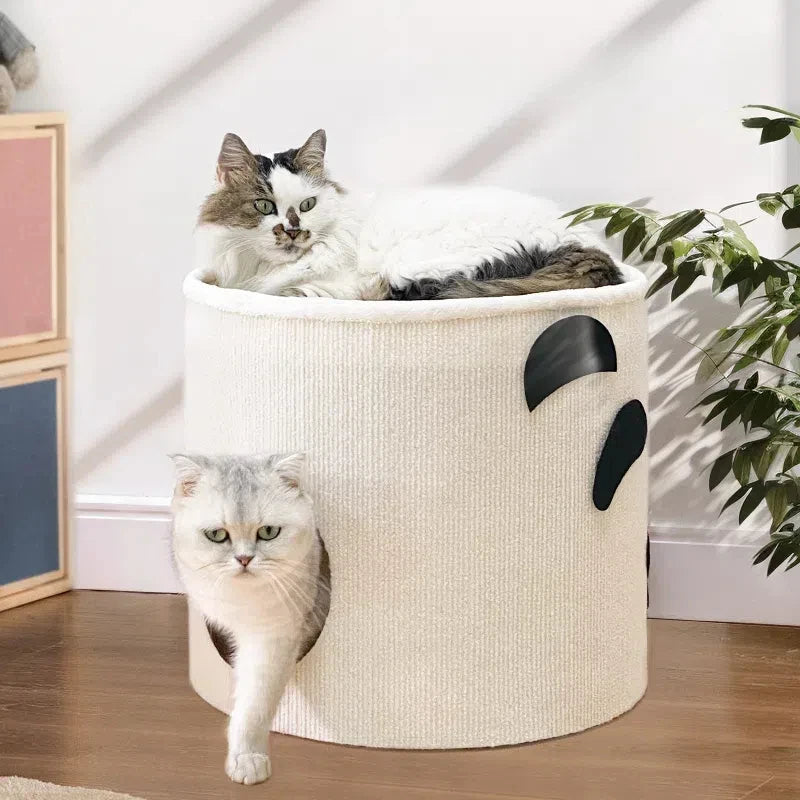 Soft Cat House & Kitten Climbing Tower by Snagg A Cave