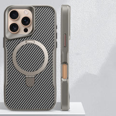 Carbon Fibre Pattern Magsafe phone case for iPhone 16 Series by Snagg A Phone Case