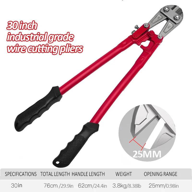 DELIXI Heavy-Duty Wire & Bolt Cutters - SnaggIt