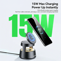 4 in 1 Magnetic Wireless Charger Stand For Apple